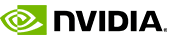The image displays the logo for NVIDIA Corporation, a prominent technology company.