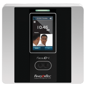 FingerTec Face ID 4 time and attendance biometric terminal.