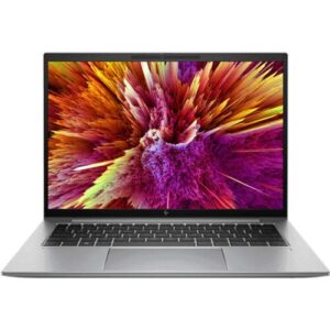 The image displays an HP ZBook Firefly G10 14" Mobile Workstation.