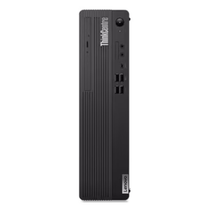 The image is of a Lenovo ThinkCentre M70s Small Form Factor (SFF) business desktop computer.