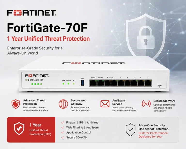 FortiGate-70F 1 Year Unified Threat Protection